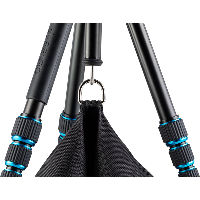 Benro Tripster Travel Tripod (0 Series, Black, Aluminum)