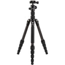 Benro Tripster Travel Tripod (0 Series, Black, Carbon Fiber)