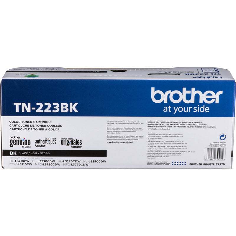 Brother TN223BK Standard-Yield Toner (Black)