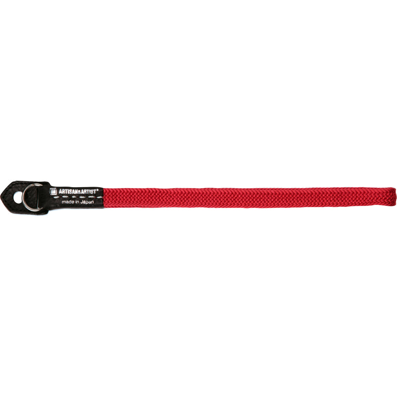 Artisan & Artist Acam 311N Silk Cord Camera Hand Strap (Red)