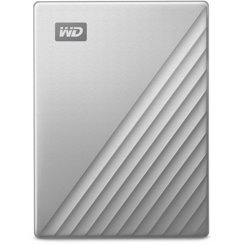 WD 2TB My Passport Ultra USB 3.0 Type-C External Hard Drive for Mac (Silver)