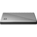 WD 2TB My Passport Ultra USB 3.0 Type-C External Hard Drive for Mac (Silver)