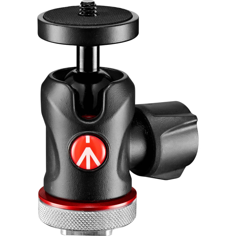 Manfrotto MH492LCD-BHUS 492LCD Micro Ball Head with Cold Shoe