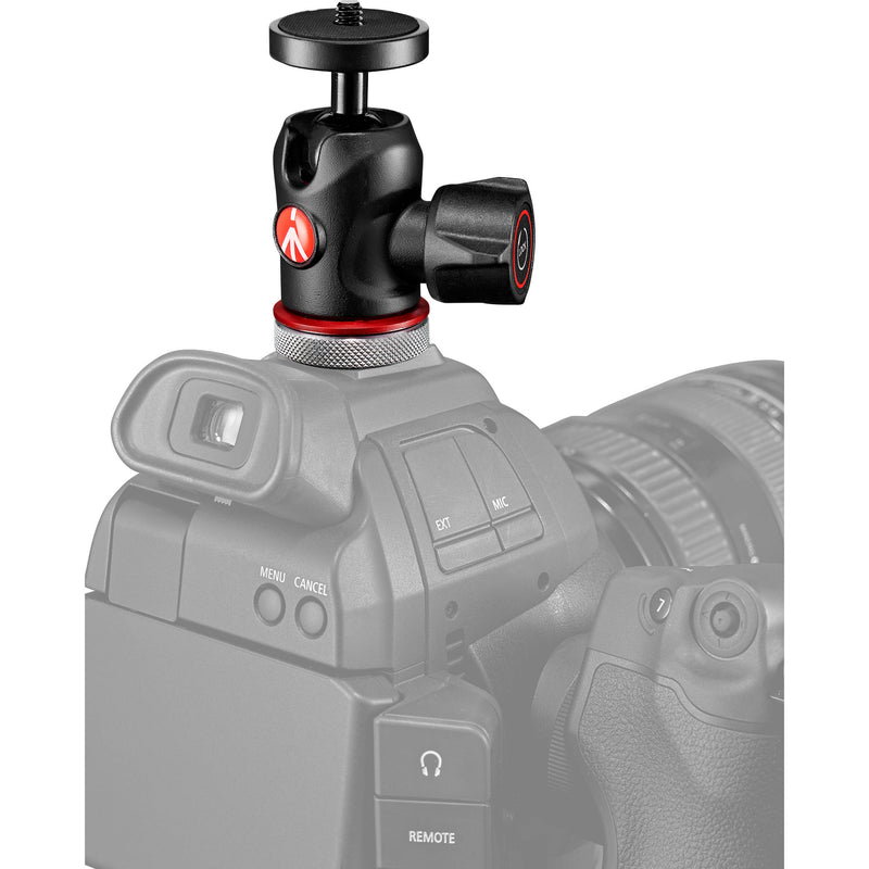 Manfrotto MH492LCD-BHUS 492LCD Micro Ball Head with Cold Shoe