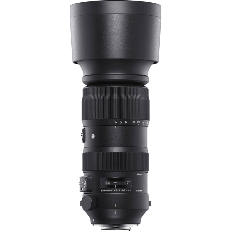 Sigma 60-600mm f/4.5-6.3 DG OS HSM Sports Lens for Canon EF