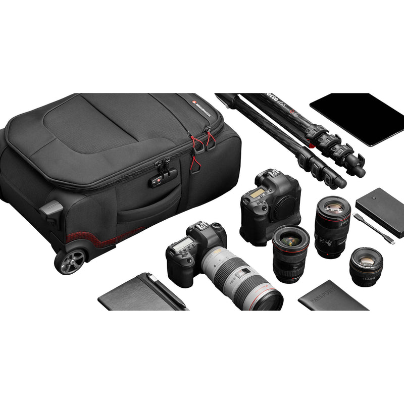 Manfrotto Pro Light Reloader Air-50 Carry-On Camera Roller Bag (Black)