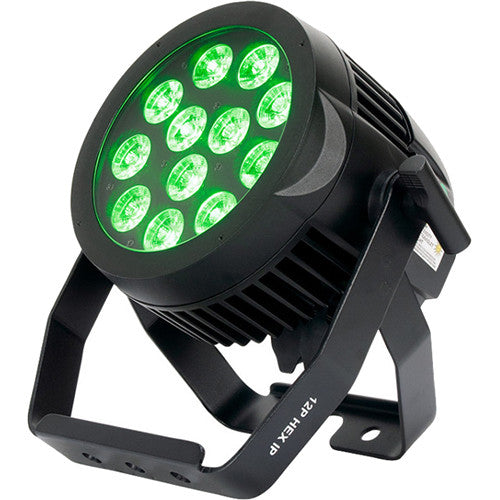 American DJ 12P HEX IP Heavy-Duty RGBAW+UV LED Wash Light (IP65)