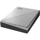 WD 4TB My Passport Ultra USB 3.0 Type-C External Hard Drive for Mac (Silver)