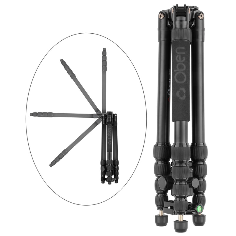 Oben AT-3565 Aluminum Tripod and BZ-217T Triple-Action Ball Head