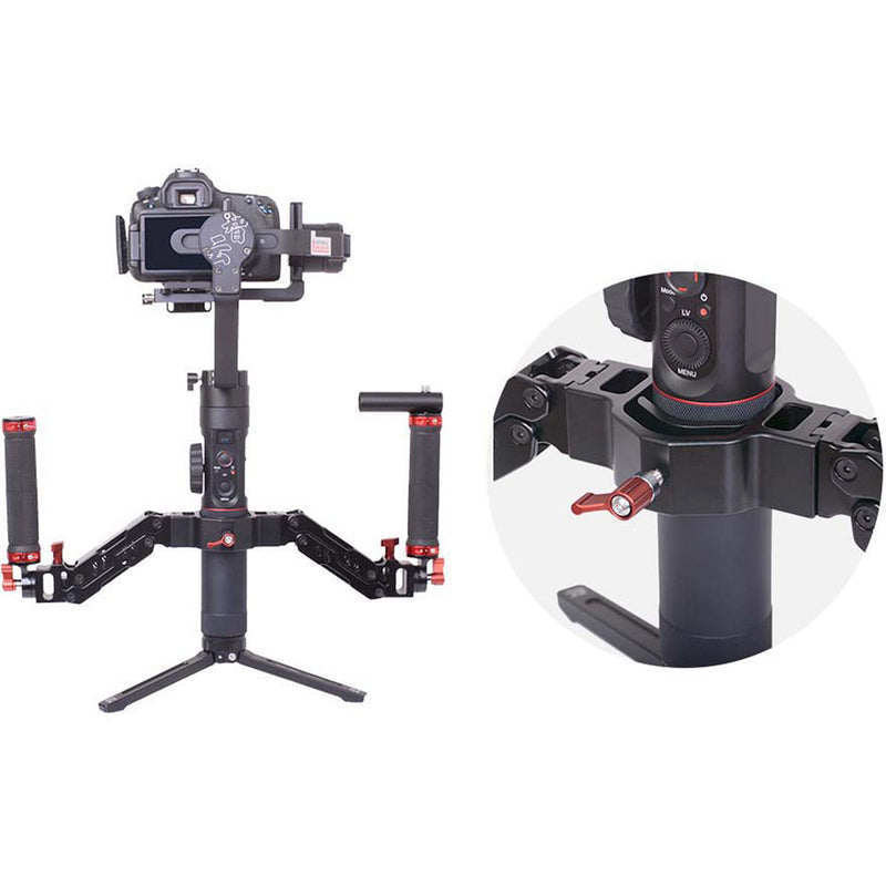 DigitalFoto Solution Limited Alloy Spring Dual Handle for Ronin S, Zhiyun Series & Feiyu Series