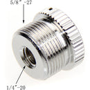 CAMVATE 5/8"-27 Male to 1/4"-20 Female Microphone Screw Adapter