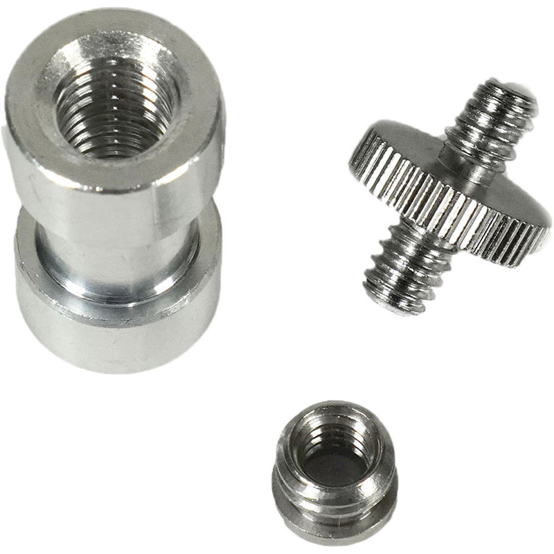 ProAm USA 6 Sets Of Light Stand Spigot Adapters, Screw Adapters and Thread Converter Rings