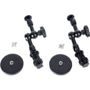 ProAm USA Dual Filmmaking Vehicle Magnet Mounts For Cameras