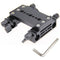 CAMVATE Tripod Mounting Plate with Dual 15mm Rod Blocks (Black Locking Levers)