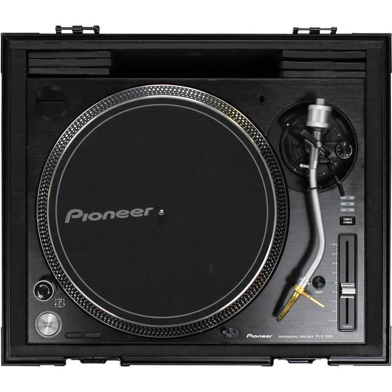 Odyssey Innovative Designs Black Label Universal Case for Technics 1200 Style DJ Turntables