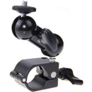 CAMVATE Swivel Arm with Monitor Mount and 25mm Rod Clamp (Red Levers)