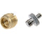 CAMVATE Mic Stand 3/8"-16 (F) to 5/8"-27 (M) and 1/4"-20 (M) to 3/8"-16 (M) Screw Adapter Set