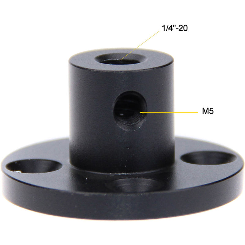 CAMVATE Round Table Mount with 1/4"-20 Thread