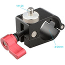 CAMVATE 25mm Rod Clamp with 1/4"-20 Screw for DJI Ronin-M, FREEFLY M&