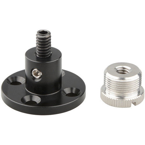 CAMVATE Round Table Mount with 1/4"-20 Thread and Mic Adapter Screw