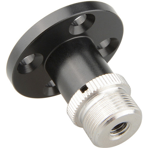 CAMVATE Round Table Mount with 1/4"-20 Thread and Mic Adapter Screw