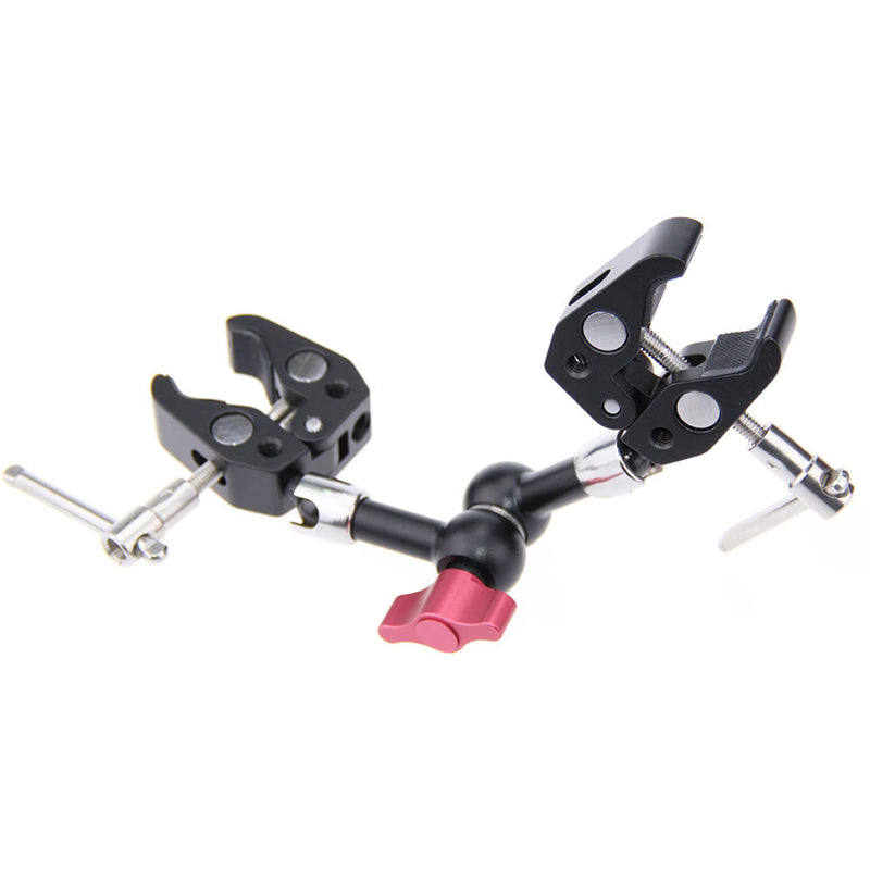 CAMVATE 7" Articulating Magic Arm with Two Super Clamps