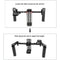 CAMVATE Director's Monitor Cage Kit with Adjustable Rack