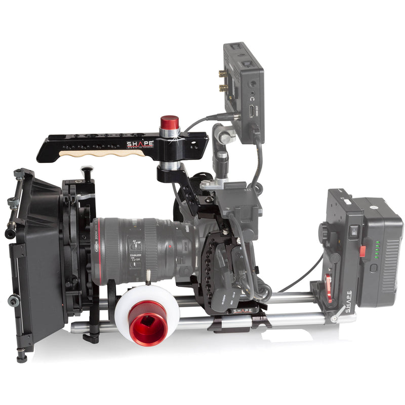 SHAPE Cage Kit with Matte Box & Follow Focus for Blackmagic Pocket Cinema 4K