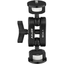 Axler 4.5" Ball Clamp Arm with Cold Shoe Mount