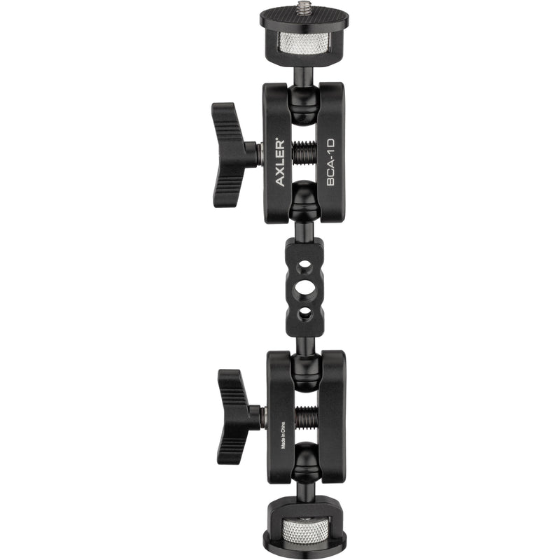 Axler 9" Dual-Ball Clamp Arm with 1/4"-20 Accessory Mounting