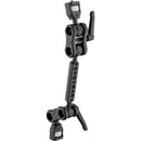 Axler 12" Dual Mega Ball Clamp Arm with 1/4"-20 and 3/8"-16 ARRI Accessory Mount