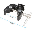 CAMVATE Crab Clamp with Cold Shoe Mount