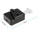 CAMVATE V-Lock Adapter with Dock and Wedge Kit