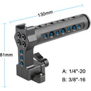 CAMVATE Quick Release Cheese Top Handle with NATO Rail and Cold Shoe