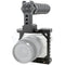 CAMVATE Camera Cage with Quick Release Rubber Top Handle