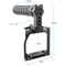 CAMVATE Camera Cage with Quick Release Rubber Top Handle