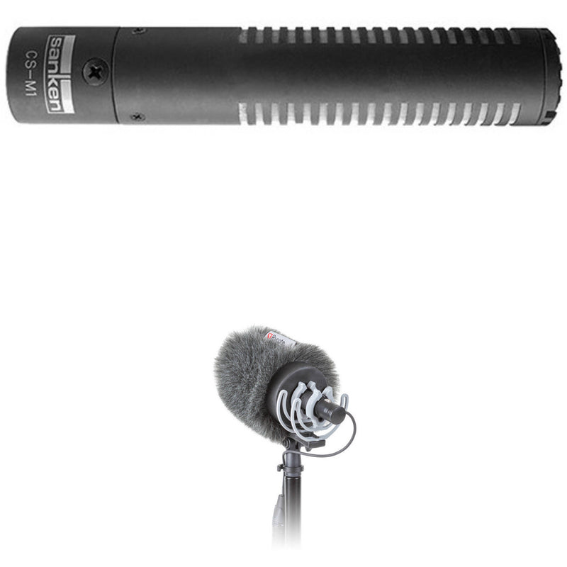 Sanken CS-M1 Supercardioid Short Shotgun Microphone and Softie Kit