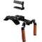 CAMVATE Shoulder Rig Handle Kit with Cold Shoe Top Handle for Select Cameras