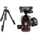 Manfrotto MT055CXPRO4 Carbon Fiber Tripod and 494 Ball Head Kit with 200PL-PRO Quick Release Plate