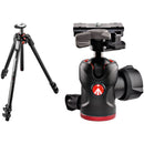 Manfrotto MT055CXPRO3 Carbon Fiber Tripod and 494 Ball Head Kit with 200PL-PRO Quick Release Plate