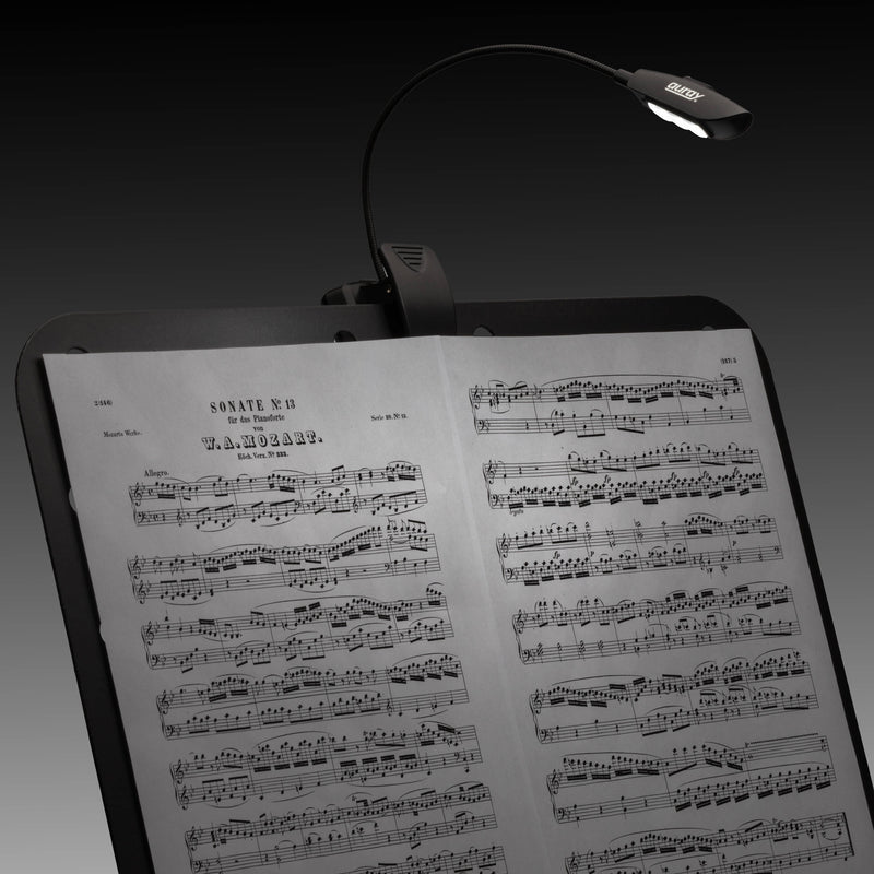 Auray M-LED3-CL 3-LED Clip-On Music Stand Gooseneck Light