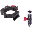 DigitalFoto Solution Limited Ant Smooth 4 Mounting Adapter Ring Plus Bean Mini Magic Arm for Moutning Microphone/LED