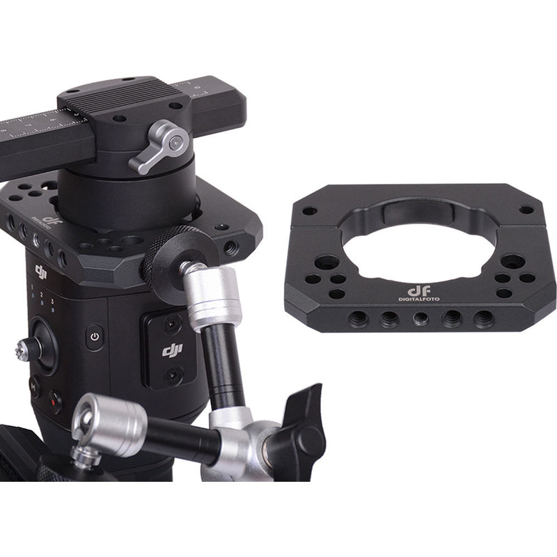 DigitalFoto Solution Limited Spider Gimbal Support Plate with Strap for DJI Ronin-S and Zhiyun Crane 2