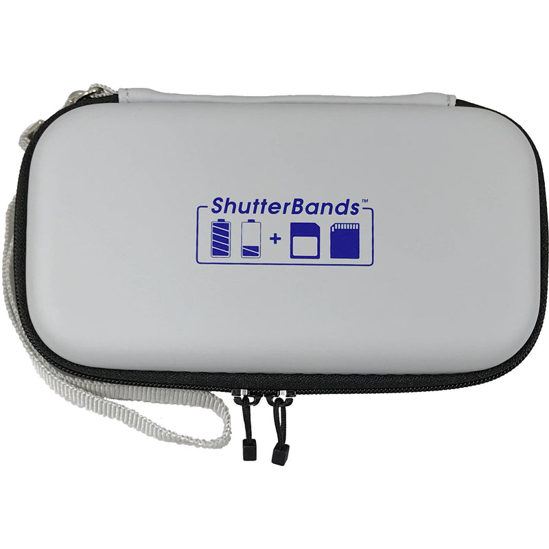 ShutterBands Batteries and Cards Case for Canon LP E6N Battery (Gray)