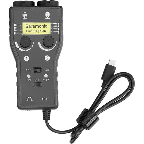 Saramonic SmartRig+UC Two-Channel Audio Interface for USB Type-C Devices