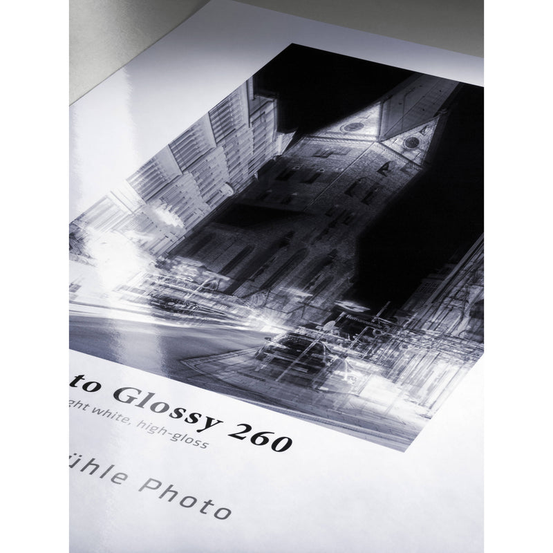 Hahnem&uuml;hle Photo Glossy 260 Paper (11 x 17", 25 Sheets)