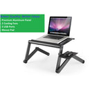 Uncaged Ergonomics Workez Cool Laptop Riser Lap Desk (Black)