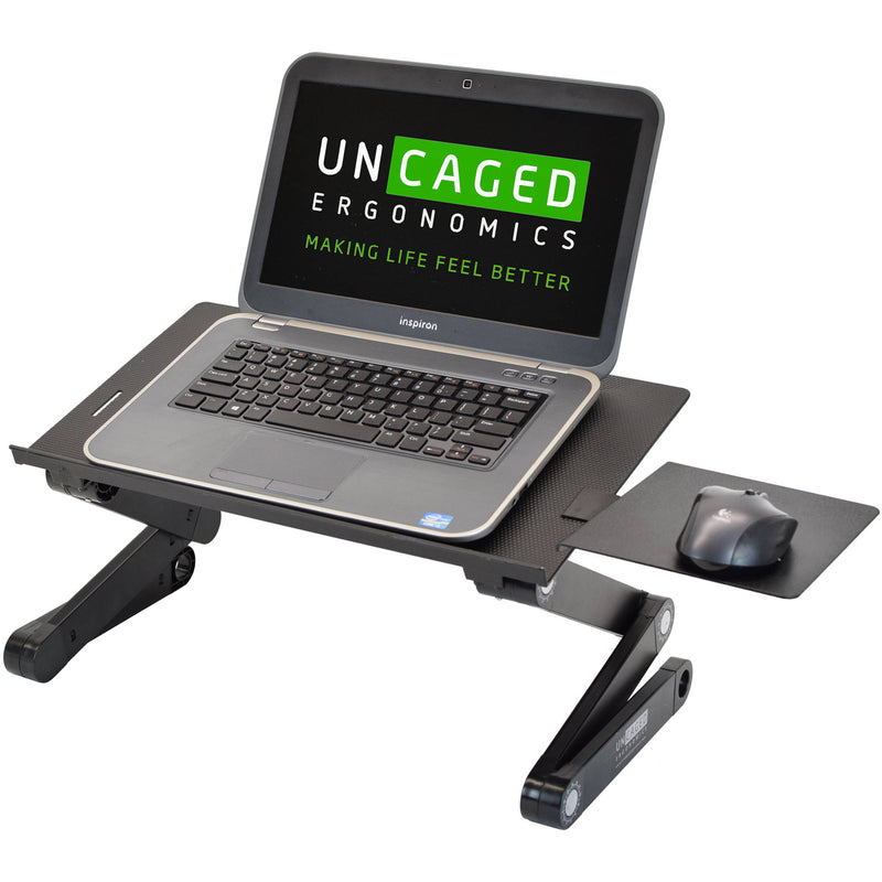 Uncaged Ergonomics Workez Best Laptop Stand Lap Desk