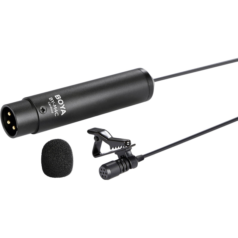 BOYA BY-M44C Cardioid Lavalier Microphone