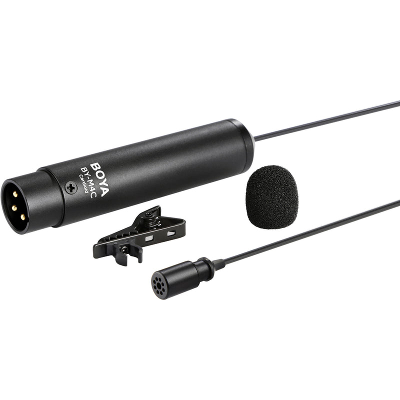 BOYA BY-M44C Cardioid Lavalier Microphone